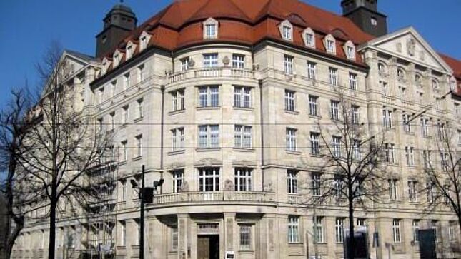 Die Runde Ecke, heutiger Sitz des Stasi-Unterlagen-Archivs und ehemals die Bezirksverwaltung für Staatssicherheit Leipzig
