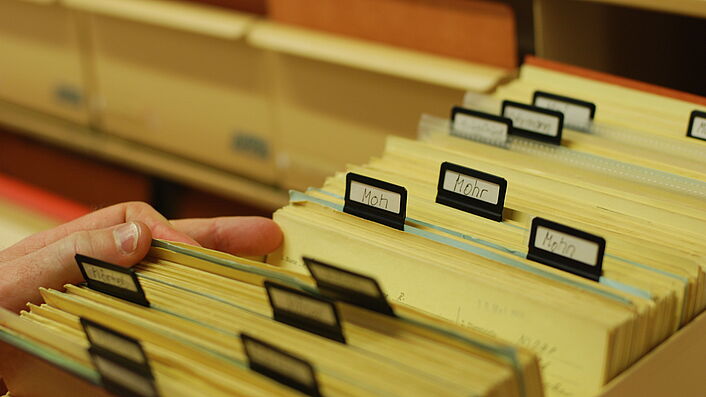 Millionen Karteikarten im Stasi-Unterlagen-Archiv sind der Schlüssel zu den Akten