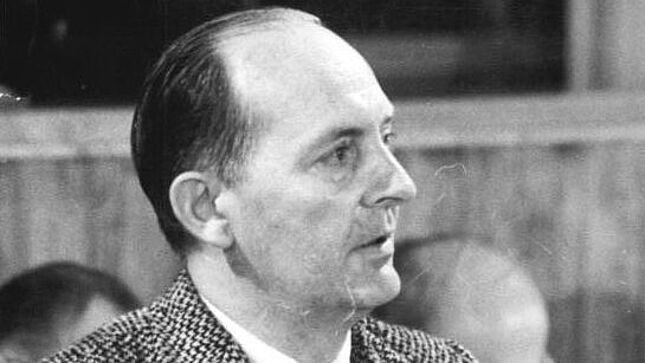 Portraitfoto von Robert Havemann, 15. Volkskammersitzung 1960