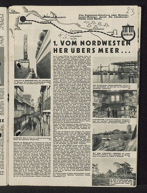 Tarnschrift „Lernen Sie das schöne Deutschland kennen“