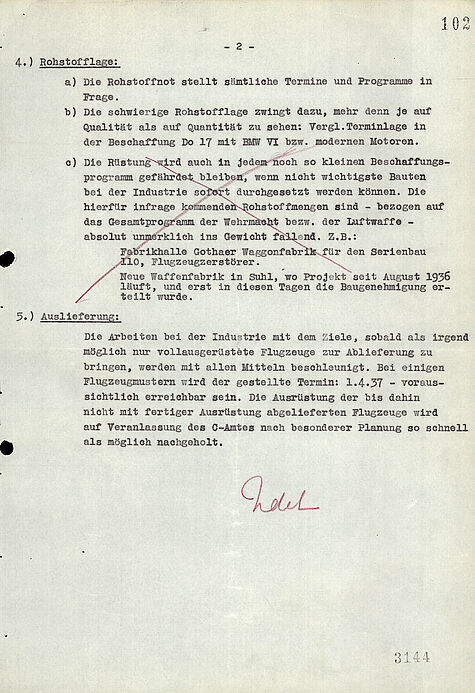 Maschinell erstelltes Schriftgut