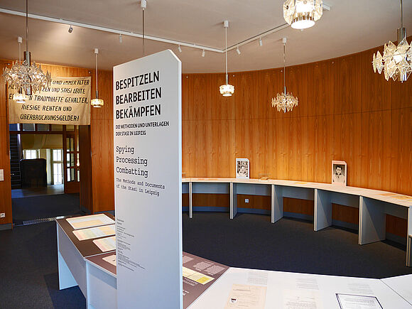 Blick in die Ausstellung
