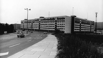 Die ehemalige Bezirksverwaltung des MfS in Gera (1990)
