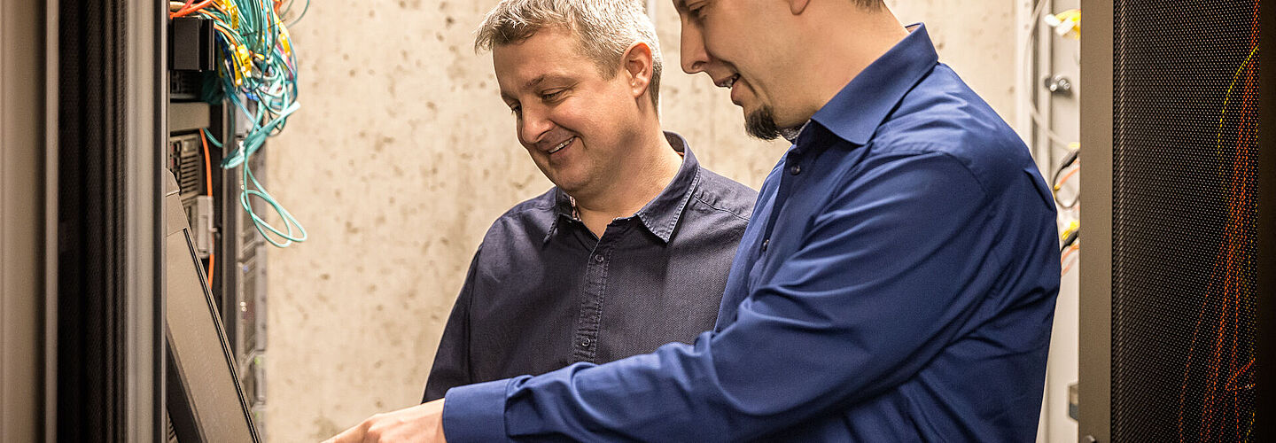 IT-Mitarbeitende im Bundesarchiv