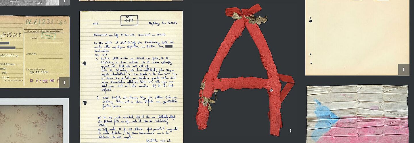 Objekte der Ausstellung 'Alles Wissen Wollen'