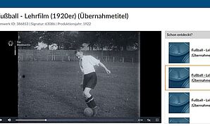 Screenshot aus dem Digitalen Lesesaal