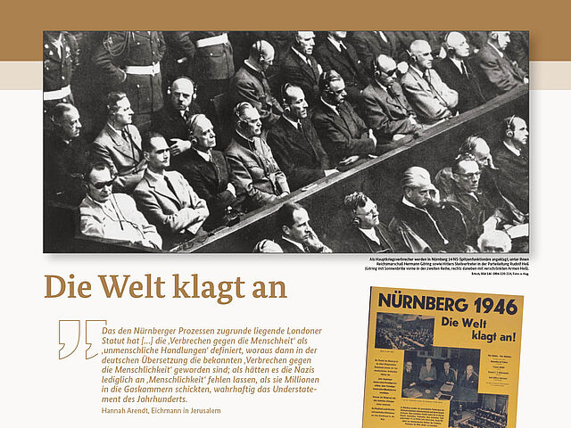Ausstellung Rastatter Prozesse Tafel 4: „Die Welt klagt an“