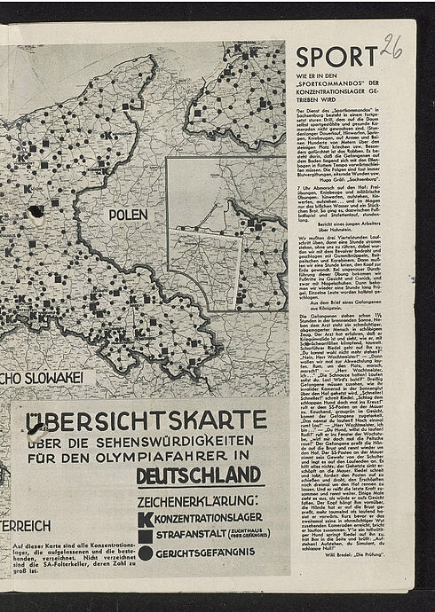 Tarnschrift „Lernen Sie das schöne Deutschland kennen“