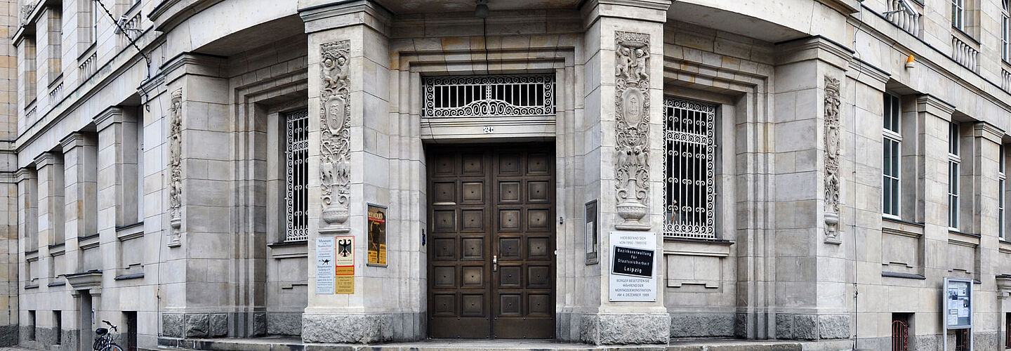 Gebäude des Stasi-Unterlagen-Archivs Leipzig