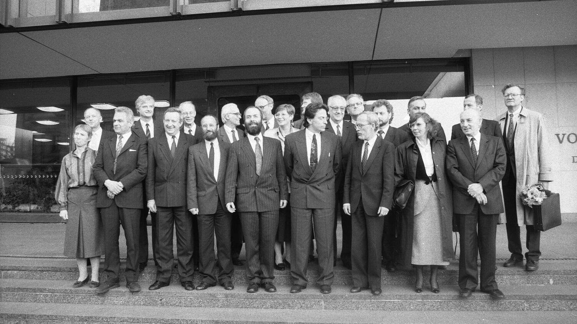 Bild vom Kabinett de Maizière, Berlin, 12. April 1990