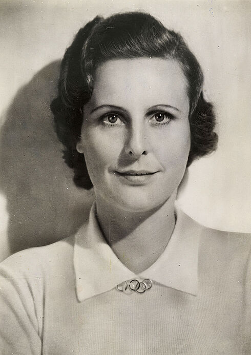 Frontportät von Leni Riefenstahl