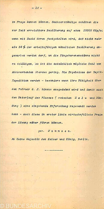 Maschinell erstelltes Schriftgut