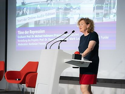 Prof. Dr. Daniela Münkel (Leitung Abteilung Vermittlung und Forschung)