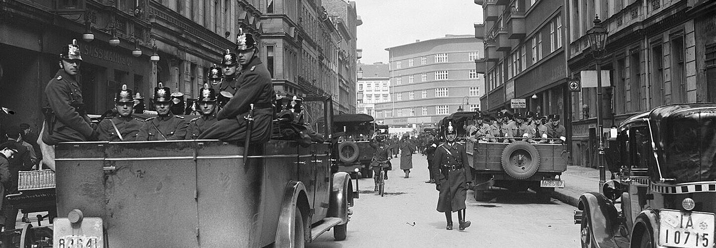 Razzia gegen Kommunisten und Juden im März 1933 in Berlin
