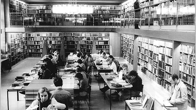 Berlin, Deutsche Staatsbibliothek, Aprkl 1986