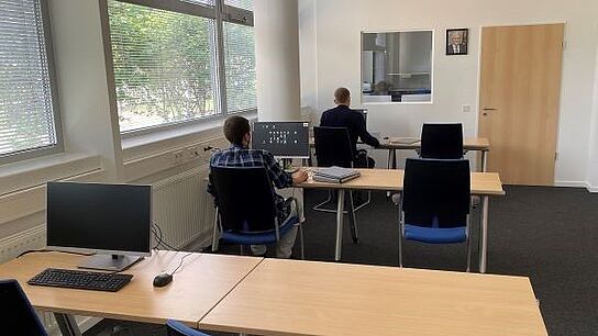 Benutzersaal am Standort Berlin-Tegel