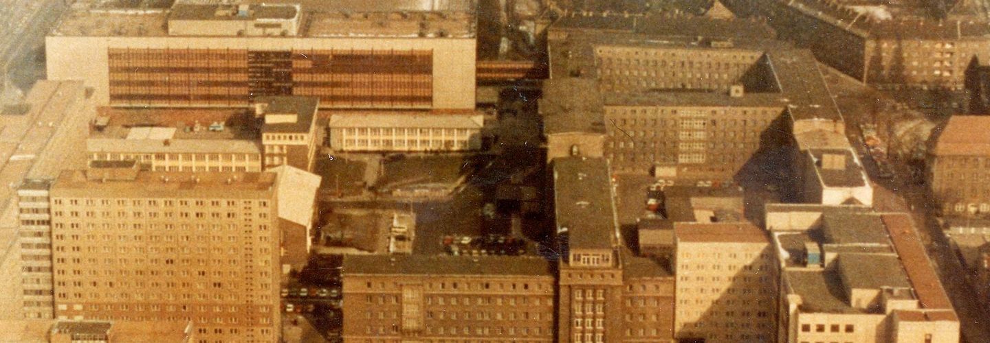 Arial view of Berlin headquarters.