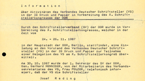 Ausschnitt vom Dokument