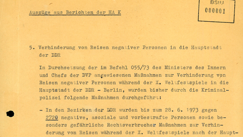 Ausschnitt vom Dokument