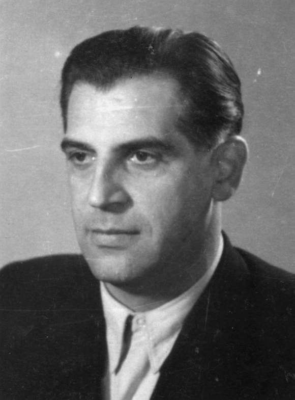 Foto von Karl Kreusel von seiner Kaderkarteikarte. 