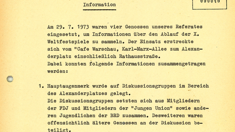 Ausschnitt vom Dokument