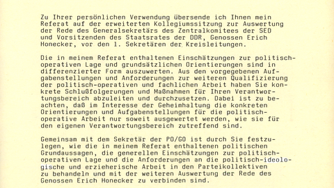 Ausschnitt vom Dokument