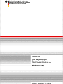 Unter Nutzung der Angst