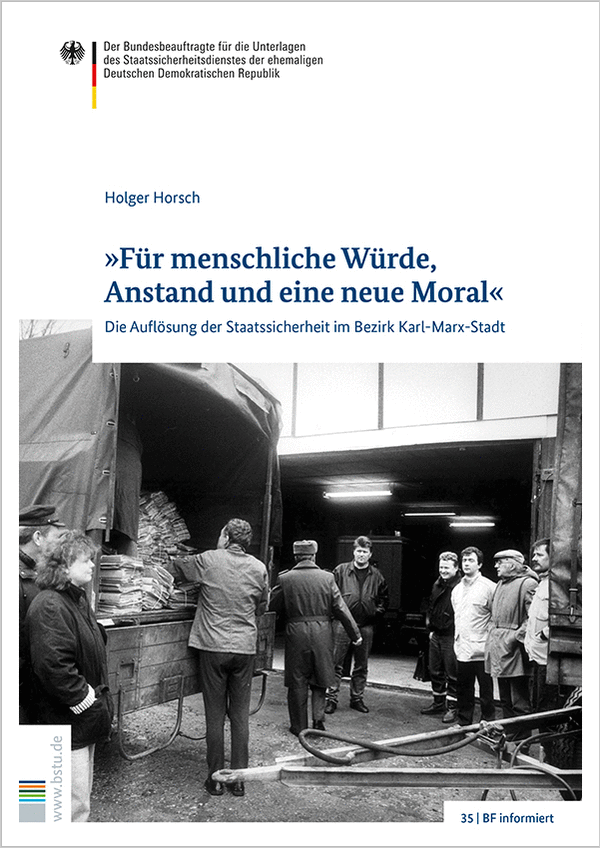 Cover der Publikation 'Für menschliche Würde, Anstand und eine neue Moral'