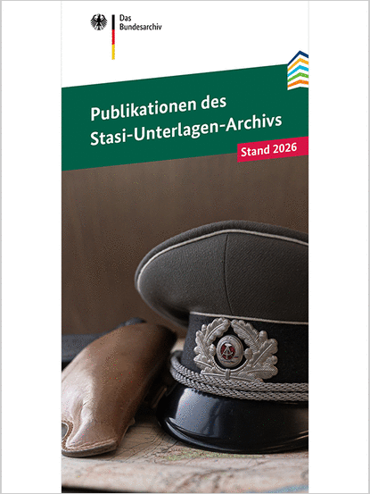 Publikationen des Stasi-Unterlagen-Archivs