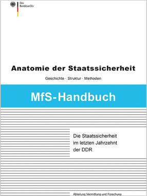 Cover der Publikation 'Die Staatssicherheit im letzten Jahrzehnt der DDR'