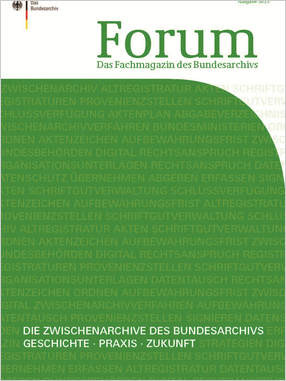 Cover des Fachmagazins „Forum“ (2015)