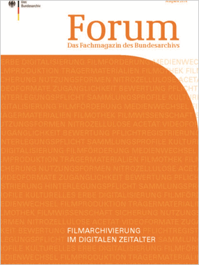 Cover des Fachmagazins „Forum“ (2016)