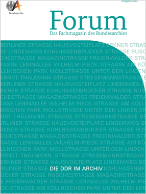 Cover des Fachmagazins „Forum' (2020)