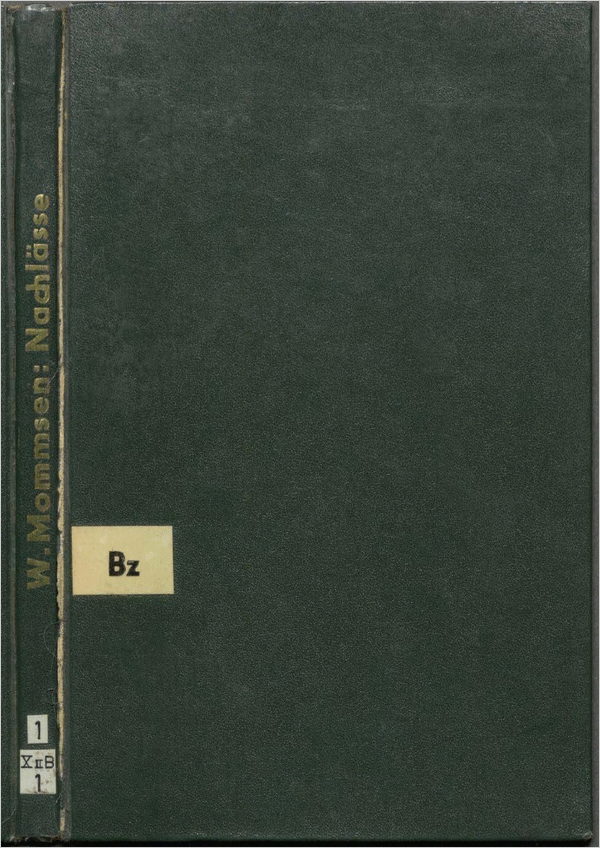 Cover der Publikation „Die schriftlichen Nachlässe in den zentralen deutschen und preußischen Archiven“