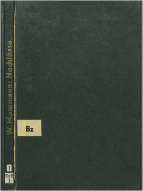 Die schriftlichen Nachlässe in den zentralen deutschen und preußischen Archiven