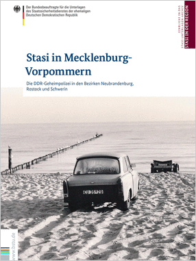 Cover der Publikation 'Stasi in Mecklenburg-Vorpommern'